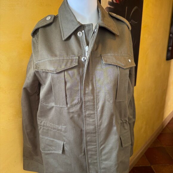 🔥 ZADIG & VOLTAIRE “ART IS TRUTH” Military Jacket – Size S – NWT 🔥 - Picture 4 of 10
